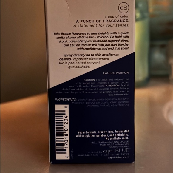 Capri Blue Volcano Eau de Parfum - Blue - Picture 2 of 2